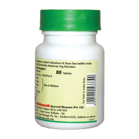 Rasnadi Guggulu 80 Tabs
