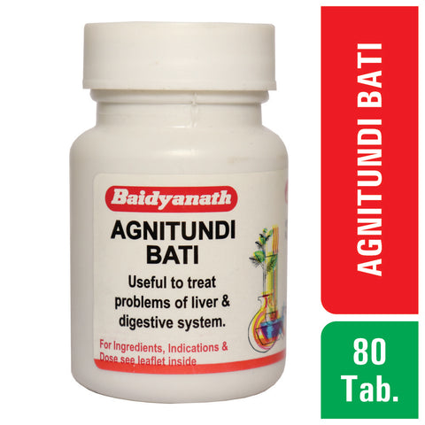 Baidyanath Agnitundi Bati 80 Tabs