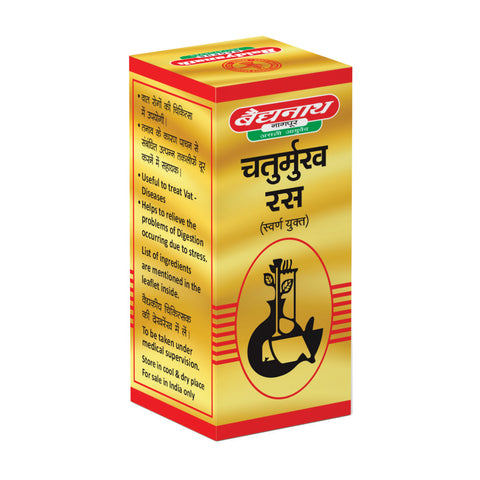 BAIDYANATH CHATURMUKH RAS (S.Y) 10 TAB