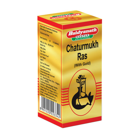 BAIDYANATH CHATURMUKH RAS (S.Y) 10 TAB