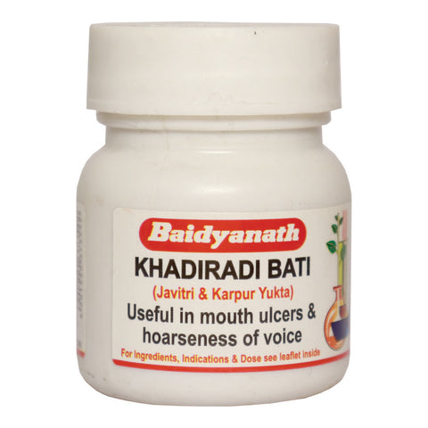 Baidyanath Khadiradi Bati