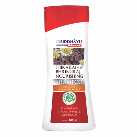 Baidyanath Shikakai and Bhringraj Nourishing Shampoo