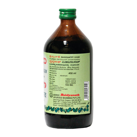 Baidyanath Vidangasav - 450 ml