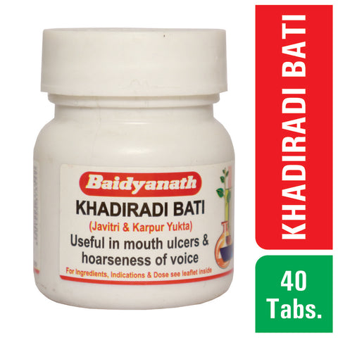Baidyanath Khadiradi Bati