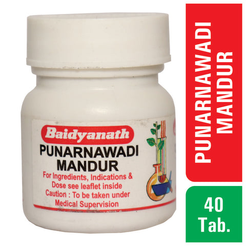 Baidyanath Punarnawadi Mandur-40 Tab