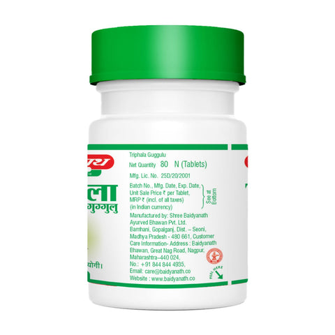 Baidyanath Triphala Guggulu-80 Tablets