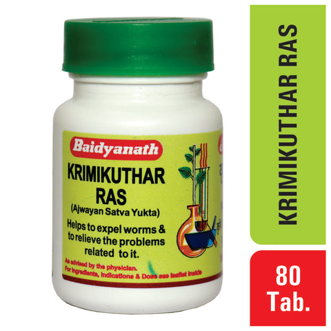 Baidyanath Krimkuthar Ras 80 Tab