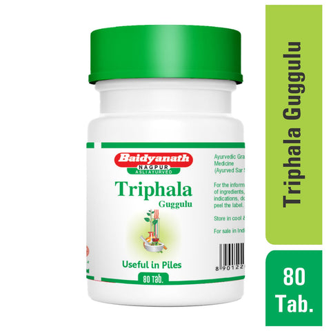 Baidyanath Triphala Guggulu-80 Tablets