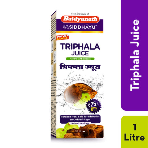 Baidyanath Triphala Juice 1 l + Baidyanath Giloy Juice 1 l