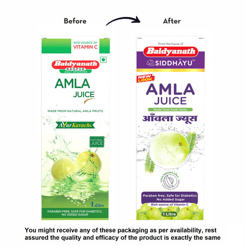 Baidyanath Amla Juice (1 l) + Baidyanath Chyawanprash Special (1 kg)