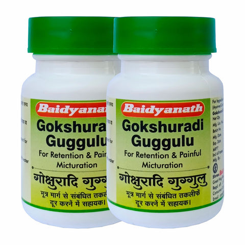 Baidyanath Gokshuradi Guggulu 80 Tabs Each