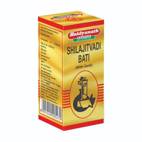 Baidyanath Shilajitvadi Bati (S.Y)-10 Tab