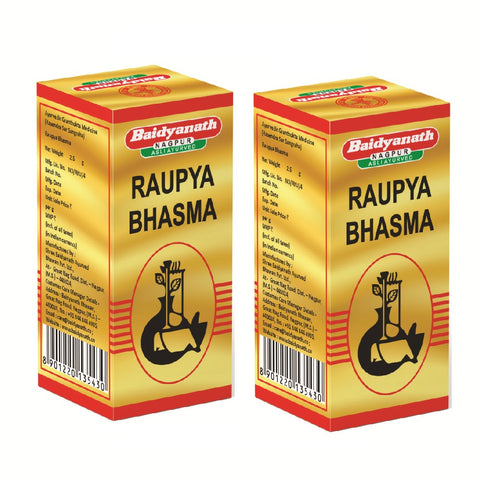Baidyanath Raupya Bhasma  (2.5 g Each)