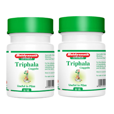 Baidyanath Triphala Guggulu-80 Tablets