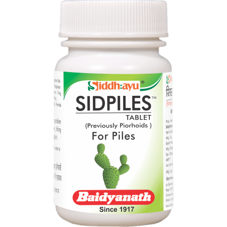 Baidyanath Sidpiles Tablet Pack of 2 (50 Tablets each)