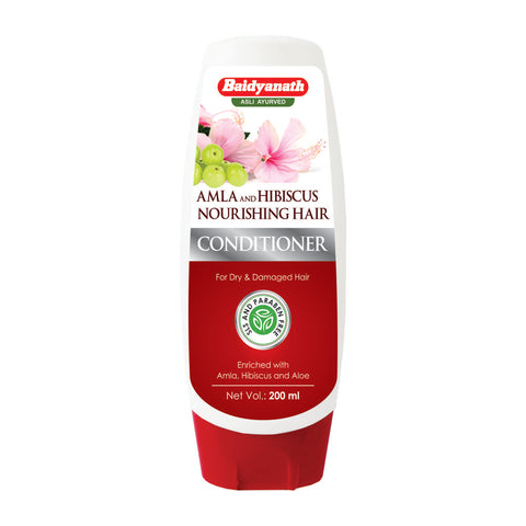 Baidyanath Neem and Nutgrass Shampoo 450ml + Baidyanath Amla and Hibiscus Nourishing Hair Conditioner 200 ml + Baidyanath Mahabhringraj Tel 200ml