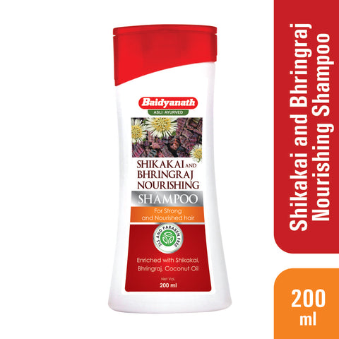 Baidyanath Shikakai and Bhringraj Nourishing Shampoo