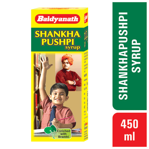 Baidyanath Shankhapushpi Syrup (450 ml)