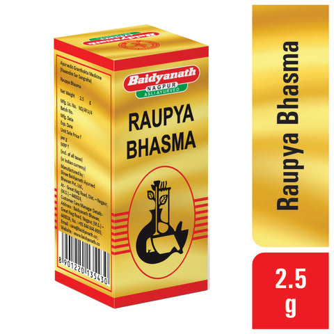 Baidyanath Raupya Bhasma – Pack Of 2 (2.5 g Each)