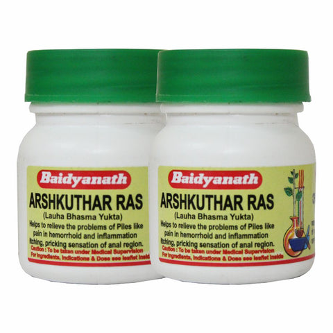 Baidyanath Arshkuthar Ras – Pack Of 2 (40 Tabs Each)