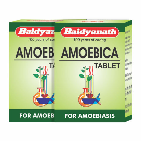 Baidyanath Amoebica Tablet Pack of 2- (100 Tablets each)