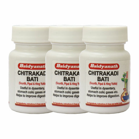 Baidyanath Chitrakadi Bati –  (80 Tabs Each)