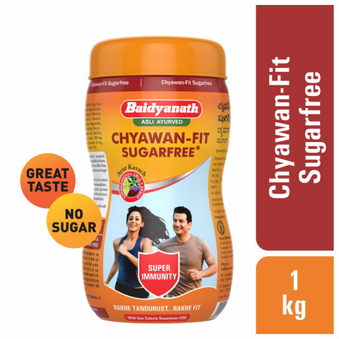 Baidyanath Chyawanfit Sugar Free – Pack Of 2 (1kg Each)