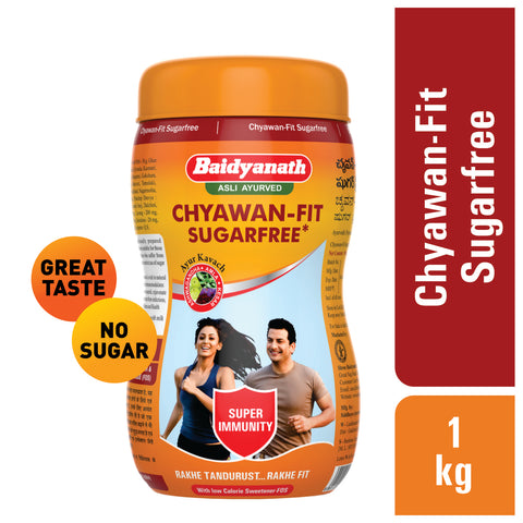 Baidyanath Chyawanfit Sugar-free 1 kg + Baidyanath Madhumehari Granules (200 g)