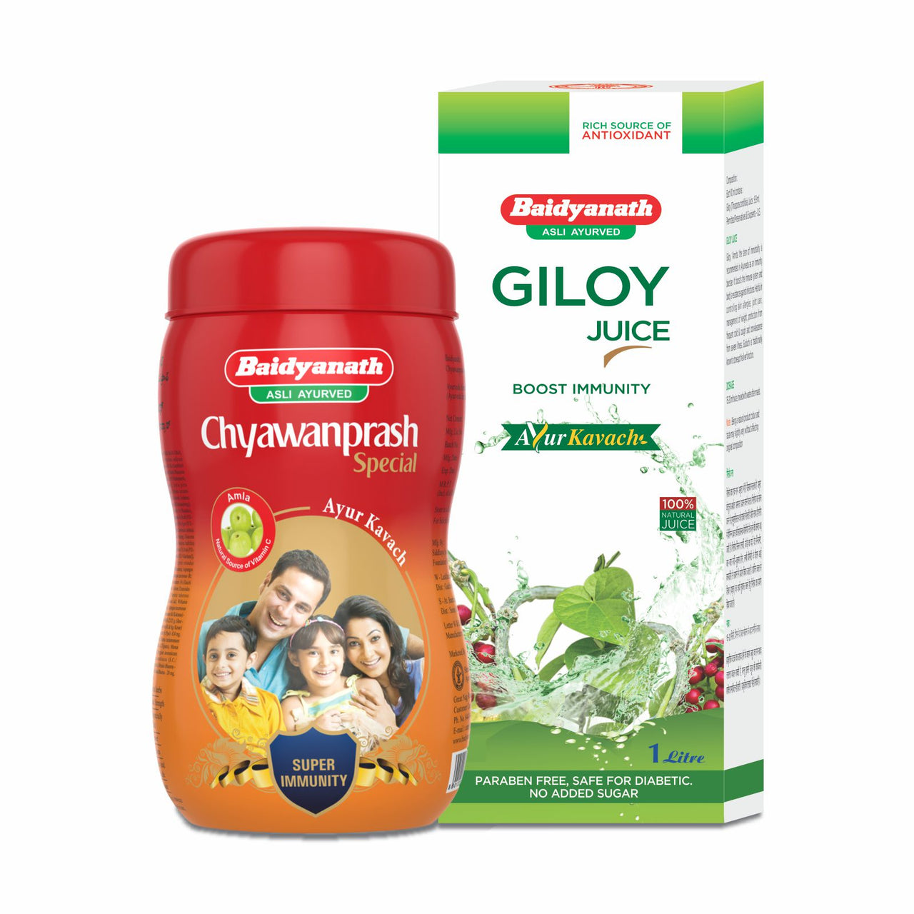 Baidyanath Chyawanprash 1 kg + Giloy Juice 1l Baidyanath Nagpur