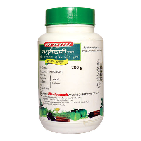 Baidyanath Karela Jamun Juice 1 l+ Baidyanath Madhumehari Granules (200 g)