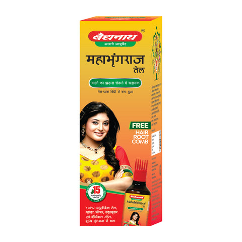 Baidyanath Head To Toe Health Kit - Rogan Badam Oil(25 ml) + Mahabhringraj Tel (100 ml) + Chandanbalalaxadi Oil (50 ml)