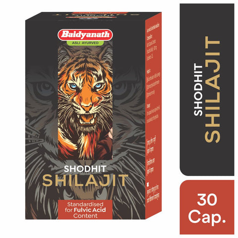 Baidyanath Shodhit Shilajit 30 Capsules