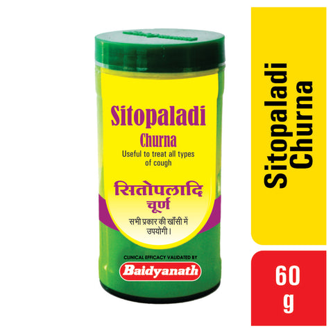 Baidyanath Sitopaladi Churna Pack Of 2 (60 g In Each Pack) + Honey 500 g