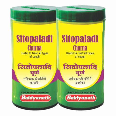 Baidyanath Sitopaladi Churna Pack of 2 (60 g each)